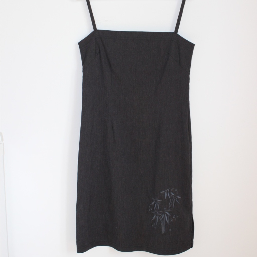 Dangerfield- Square Neck Spaghetti Strap Dress
